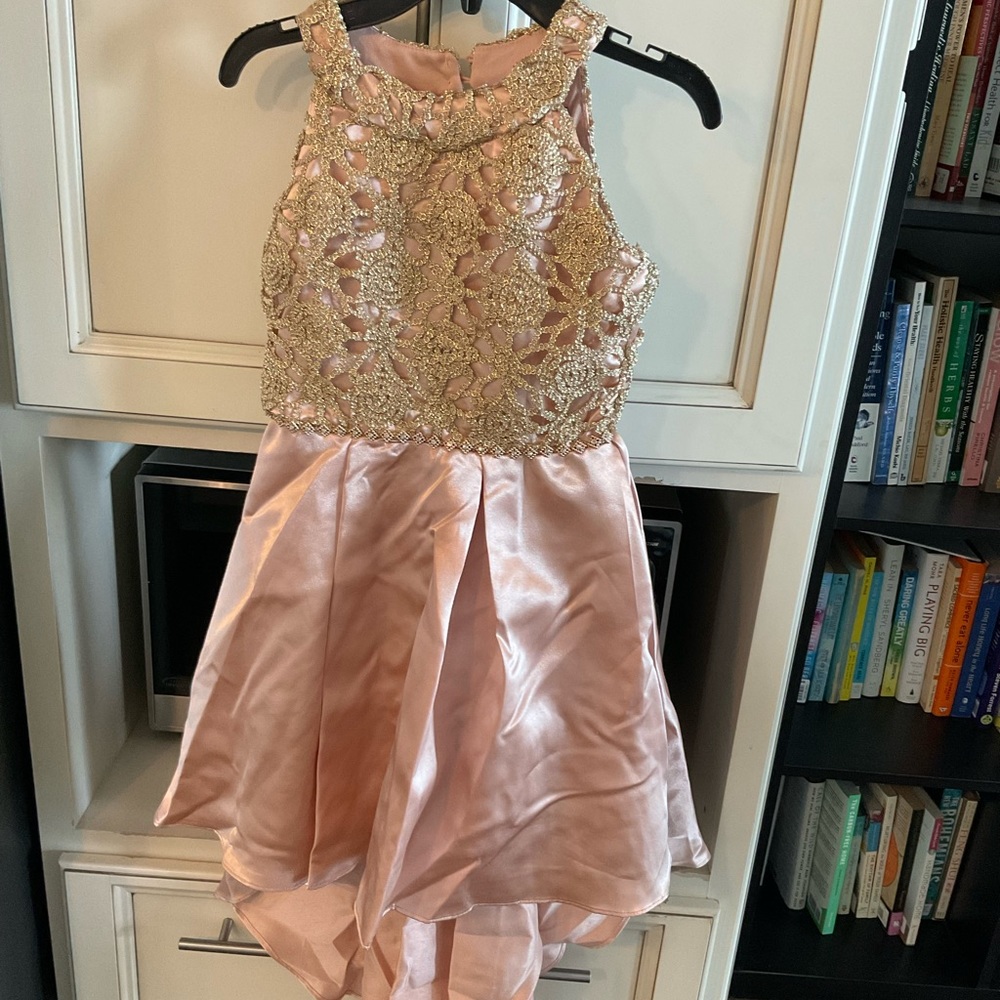 NEW WITH TAGS Xtraordinary Girl’s Rose Gold Fancy Dress